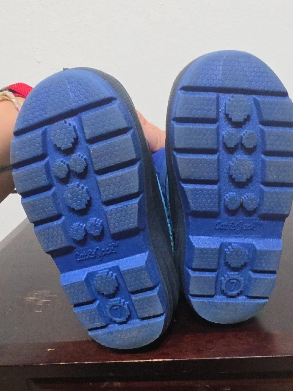 Cat & Jack Blue & Teal Kids Snow Boots